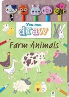 You Can Draw: Farm Animals 5-Pencil Set