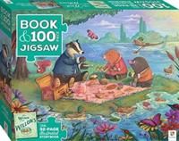 Book With 100-Piece Jigsaw: The Wind in the Willows