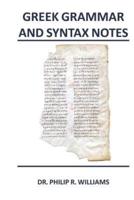 Greek Grammar and Syntax Notes