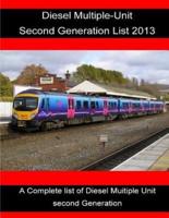 Diesel Multiple-Unit Second Generation List 2013