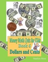 Money Math Quiz for Kids Book 6 Dollars and Cents