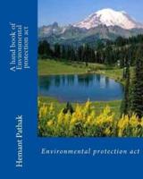 A Hand Book of Environmental Protection Act