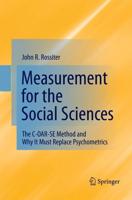 Measurement for the Social Sciences