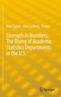 Strength in Numbers: The Rising of Academic Statistics Departments in the U. S