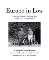 Europe in Low: A Bicycle Trip after the Great War August 1921 to August 1922