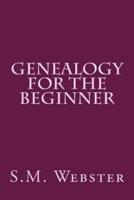 Genealogy for the Beginner