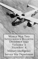 World War Two Intelligence Bulletin December 1942