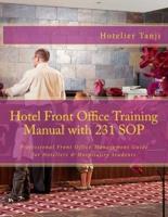 Hotel Front Office Training Manual With 231 SOP