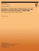Summary of Shorebird Monitoring at Cape Hatteras National Seashore, 2006-2009