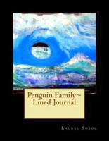 Penguin Family Lined Journal
