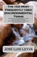 The 1333 Most Frequently Used Environmental Terms