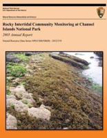 Rocky Intertidal Community Monitoring at Channel Islands National Park