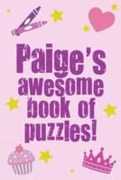 Paige's Awesome Book Of Puzzles!