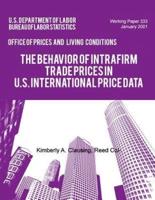 The Behavior of Intrafirm Trade Prices in U.S. International Price Data