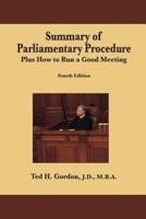 Summary of Parliamentary Procedure