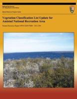 Vegetation Classification List Update for Amistad National Recreation Area