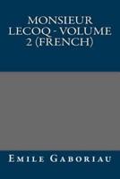 Monsieur Lecoq - Volume 2 (French)