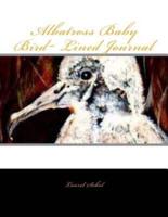 Albatross Baby Bird Lined Journal