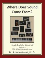 Where Does Sound Come From? Data & Graphs for Science Lab