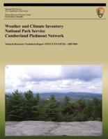 Weather and Climate Inventory National Park Service Cumberland Piedmont Network
