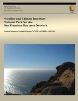 Weather and Climate Inventory National Park Service San Francisco Bay Area Network