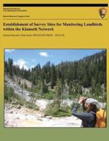 Establishment of Survey Sites for Monitoring Landbirds Within the Klamath Network