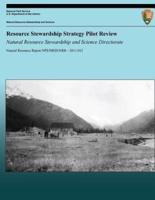 Resource Stewardship Strategy Pilot Review