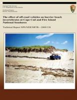 The Effect of Off-Road Vehicles on Barrier Beach Invertebrates at Cape Cod and Fire Island National Seashores