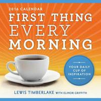 2016 First Thing Every Morning Boxed Calendar