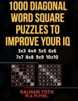 1000 Diagonal Word Square Puzzles to Improve Your IQ