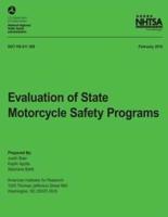 Evaluation of State Motorcycle Safety Programs