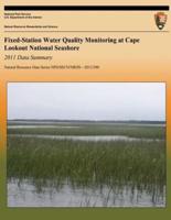 Fixed-Station Water Quality Monitoring at Cape Lookout National Seashore