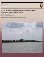 Fixed-Station Water Quality Monitoring at Fort Matanzas National Monument