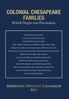 Colonial Chesapeake Families 1