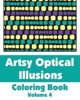 Artsy Optical Illusions Coloring Book