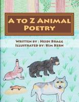 A to Z Animal Poetry