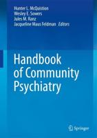 Handbook of Community Psychiatry