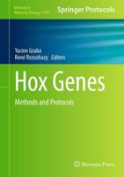 Hox Genes: Methods and Protocols