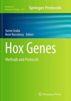 Hox Genes : Methods and Protocols