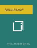 Christian Science and Organized Religion