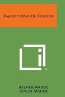 Family Views of Tolstoy
