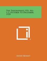 The Theosophist, V51, No. 1-3, October to December, 1929