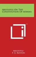Aristotle On The Constitution Of Athens