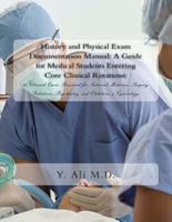 History and Physical Exam Documentation Manual