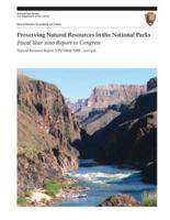 Preserving Natural Resources in the National Parks