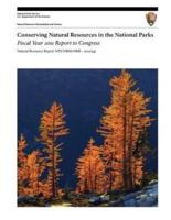 Conserving Natural Resources in the National Parks