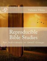 Reproducible Bible Studies