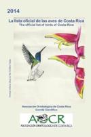 2014 The Official List of Birds of Costa Rica
