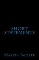 Short Statements