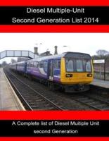 Diesel Multiple-Unit Second Generation List 2014.